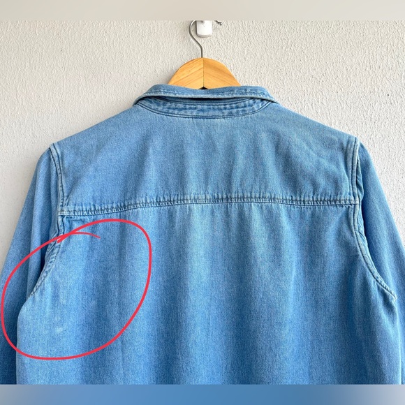 H&M | Button Down Denim Shirt - Picture 6 of 16